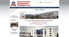 Desktop Screenshot of careertrust.in